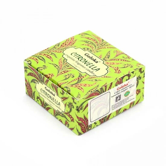 Candela Profumata Goloka Citronella 70 G 3 Candela Profumata Goloka Citronella 70 G - immagine 3