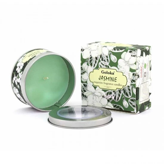 Candela Profumata Goloka Jasmine 70 G 1 Candela Profumata Goloka Jasmine 70 G