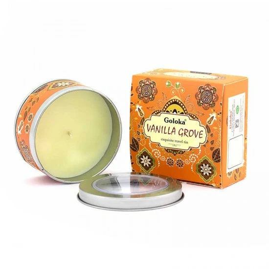 Candela Profumata Goloka Vaniglia 70 G 1 Candela Profumata Goloka Vaniglia 70 G