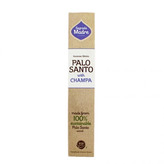 Bastoncini Incenso Palo Santo Champa Sagrada Madre 8 Pz 1 Bastoncini Incenso Palo Santo Champa Sagrada Madre 8 Pz