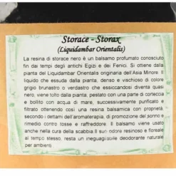 Incenso In Resina Naturale Storace In Polvere 500 G -Vendite Consumabili 17000431 incenso in resina naturale in polvere storace 500 gc 550x550 1