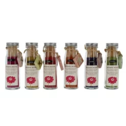 Bastoncini Di Incenso In Bottiglia Vetro 50 Pz