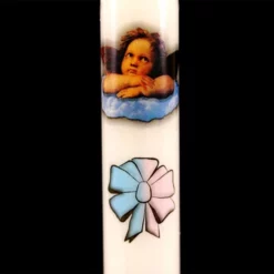 Candela In Cera Per Battesimo 27x2 Cm 80 G -Vendite Consumabili 1710036 candela in cera per battesimo 27 cm 80 gd 550x550 1