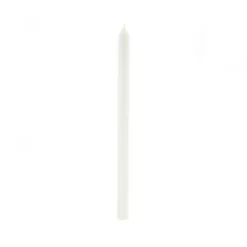 Candela Votiva Cera Bianca 40x2,2 Cm