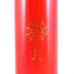 Cerone Liturgico Plastica Rossa 22x7 Cm -Vendite Consumabili 1720063 cerone liturgico con plastica rossa 22 cm diametro 7d 550x550 1