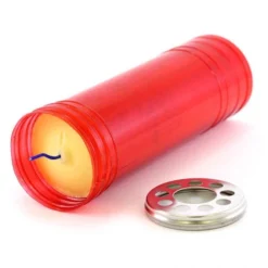 Cerone Liturgico Plastica Rossa 22x7 Cm -Vendite Consumabili 1720063 cerone liturgico con plastica rossa 22 cm diametro 7e 550x550 1