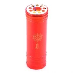 Cerone Liturgico Plastica Rossa 22x7 Cm -Vendite Consumabili 1720063 cerone liturgico con plastica rossa 22 cm diametro 7g 550x550 1