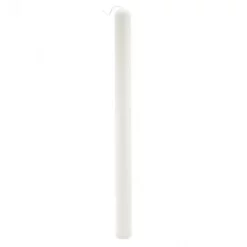 Candela Votiva In Cera Bianca 2x60 Cm
