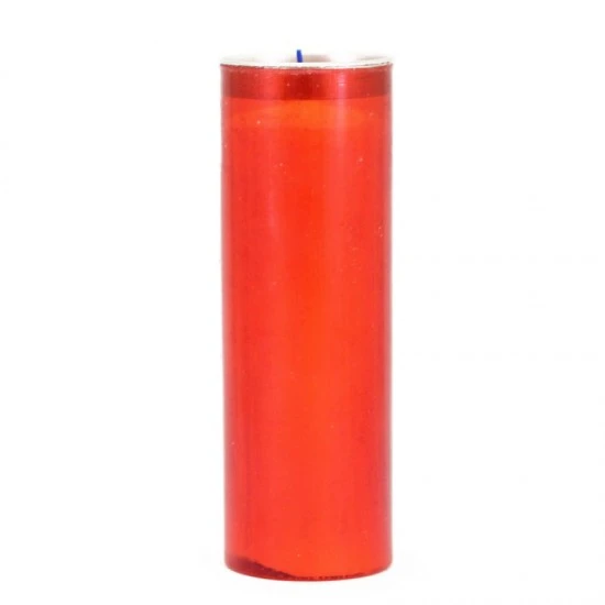 Cerone Liturgico Plastica Rossa 7x20 Cm 7 Cerone Liturgico Plastica Rossa 7x20 Cm - immagine 7