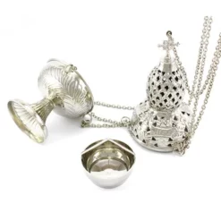 Turibolo Medio Argentato 23 Cm Diametro 11 Cm 7 Turibolo Medio Argentato 23 Cm Diametro 11 Cm -Vendite Consumabili 1760041 c turibolo medio in ottone argentato misura altezza cm 23 diametro cm 11 550x550w