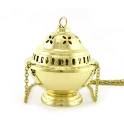 Turibolo Cupolina Dorato 13 Cm Diametro 11,5 Cm 5 Turibolo Cupolina Dorato 13 Cm Diametro 11,5 Cm -Vendite Consumabili 1760060 turibolo cupolina dorato altezza cm 13 diametro cm 11 5 b 550x550w