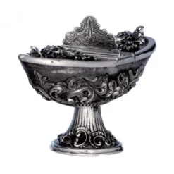 Navetta Barocca Per Turibolo Argento 800° 13,5 Cm