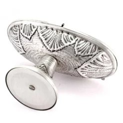 Turibolo Con Navetta Barocco Cesellato A Mano 24 Cm -Vendite Consumabili 200020 h turiblo con navetta in fusione barocca argentata altezza cm 24 550x550w