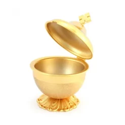 Turibolo Con Navetta In Fusione A Sfera Dorata 14 Cm 10 Turibolo Con Navetta In Fusione A Sfera Dorata 14 Cm -Vendite Consumabili 200021 d turibolo con navetta in fusione a sfera dorata altezza cm 14 550x550w