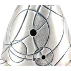 Turibolo Con Navetta Cosmos In Ottone Cesellato A Mano 21 Cm -Vendite Consumabili 200027 Turibolo con Navetta in fusione cesellato pigna Altezza cm 21 b 550x550w