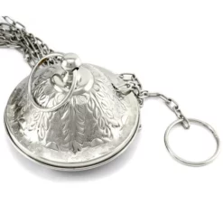 Turibolo Gigante Metallo Argentato 33 Cm 13 Turibolo Gigante Metallo Argentato 33 Cm -Vendite Consumabili 200037 turibolo gigante metallo argentato altezza cm 33 diametro cm 21e 550x550w