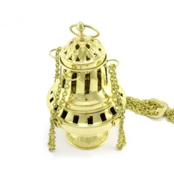 Turibolo Grande Metallo Dorato 22 Cm 7 Turibolo Grande Metallo Dorato 22 Cm -Vendite Consumabili 200039 turibolo grande metallo dorato altezza cm 22 diametro cm 13b 550x550w