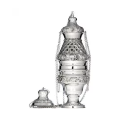 Turibolo In Argento 800°° Gigante 35 Cm