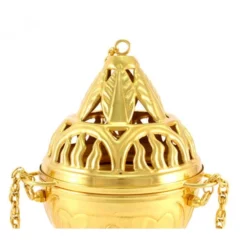 Turibolo E Navetta In Ottone Dorato 21 Cm -Vendite Consumabili 200055 turibolo e navetta in ottone dorato 21 cmc 550x550w
