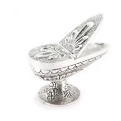 Turibolo E Navetta Ottone Argentato Cesellato 27 Cm -Vendite Consumabili 200057 turibolo e navetta ottone argentato cesellato 27 cmd 550x550w