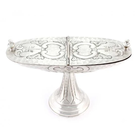 Turibolo E Navetta Cesellato Con Simboli Liturgici 24 Cm 9 Turibolo E Navetta Cesellato Con Simboli Liturgici 24 Cm - immagine 9