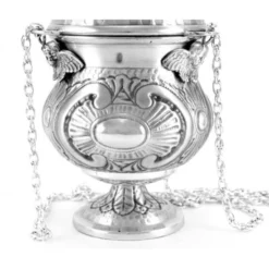 Turibolo E Navetta Cesellato Stile Barocco 30 Cm 12 Turibolo E Navetta Cesellato Stile Barocco 30 Cm -Vendite Consumabili 200062 turibolo e navetta cesellato stile barocco 30 cmd 550x550w