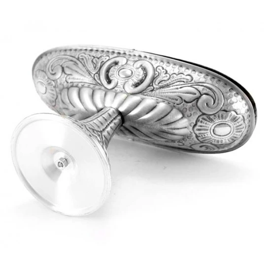 Turibolo E Navetta Cesellato Stile Barocco 30 Cm 6 Turibolo E Navetta Cesellato Stile Barocco 30 Cm - immagine 6