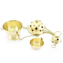 Turibolo Sfera Metallo Dorato 14 Cm Diametro 10 Cm 7 Turibolo Sfera Metallo Dorato 14 Cm Diametro 10 Cm -Vendite Consumabili 200066 turibolo sfera metallo dorato 14 cm diametro 10 cmd 550x550 1