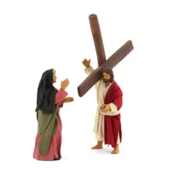 Scena Crocifissione Statue In Terracotta Vestita 13 Cm -Vendite Consumabili 21700331 scena crocifissione statue in terracotta vestita 13 cml 550x550 1