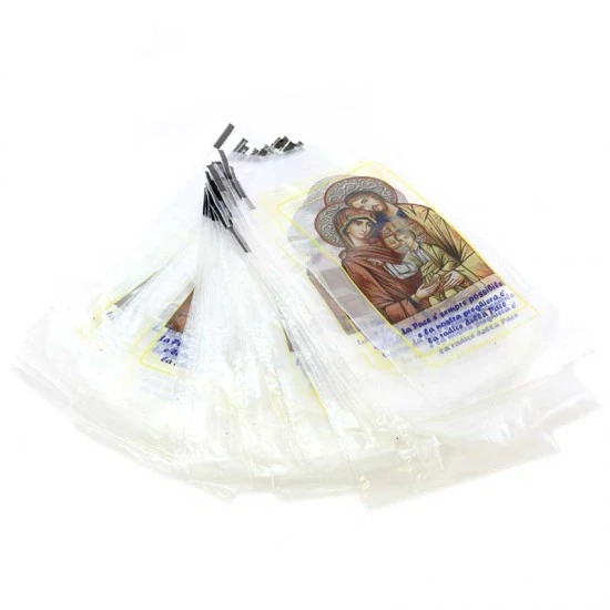 Bustina Domenica Delle Palme Sacra Famiglia 11x23 Cm 200 Pz 2 Bustina Domenica Delle Palme Sacra Famiglia 11x23 Cm 200 Pz - immagine 2