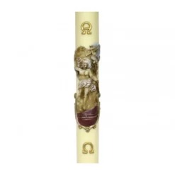 Cero Pasquale Cera D'api Cristo Risorto 8x120 Cm