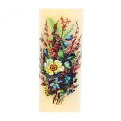 Cero Pasquale Cera D'api Risorto CON RINFORZO 8x120 Cm -Vendite Consumabili 293006 b cero pasquale cera d api con gesu risorto altezza cm 120 550x550w