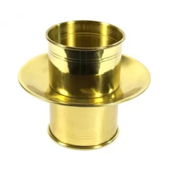 Innesto Dorato Rigato Per Cero Diametro 8 Cm