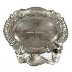 Servizio Da Battesimo In Ottone Stile Antico Piatto 32x24 Cm 5 Servizio Da Battesimo In Ottone Stile Antico Piatto 32x24 Cm -Vendite Consumabili 340011 2 servizio da battesimo in ottone stile antico misura piatto cm 32x24 550x550w