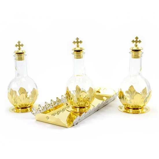 Astuccio Con Servizio 3 Ampolle Oli E Vassoio 3 Astuccio Con Servizio 3 Ampolle Oli E Vassoio - immagine 3