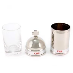 Astuccio Con 3 Vasetti Per Oli In Ottone Argentato -Vendite Consumabili 340077 astuccio con 3 vasetti per oli in ottone argentatod 550x550w