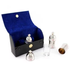 Astuccio Con 3 Vasetti Per Oli In Ottone Argentato -Vendite Consumabili 340077 astuccio con 3 vasetti per oli in ottone argentatof 550x550w