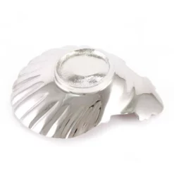 Conchiglia In Metallo Argentato 13x4,5x15 Cm -Vendite Consumabili 340079 conchiglia in metallo argentato 13x4 5x15 cme 550x550w