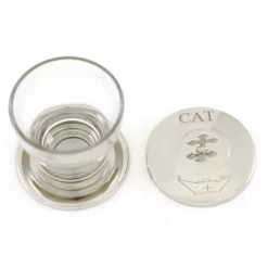 Vasetto In Vetro E Metallo Olio Catecumeni 9,5 Cm -Vendite Consumabili 340086 vasetto in vetro e metallo olio catecumeni 9 5 cmc 550x550 1