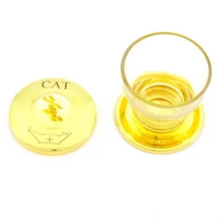 Vasetto In Vetro E Metallo Dorato Olio Catecumeni 9,5 Cm -Vendite Consumabili 340093 vasetto in vetro e metallo dorato olio catecumeni 95 cmc 550x550 1