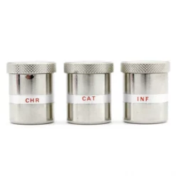 Astuccio Con 3 Vasetti Per Oli Santi 9x4x4 Cm