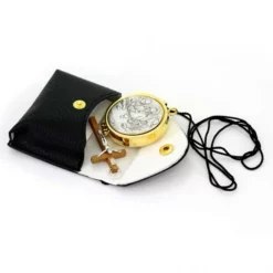 Portateca Con Crocifisso E Teca Ultima Cena 7x9x2 Cm