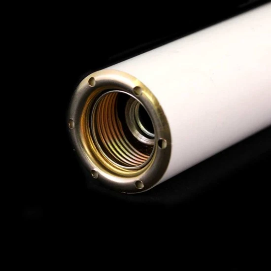 Candela In Plastica Bianca Con Portalampada 4x60 Cm 6 Candela In Plastica Bianca Con Portalampada 4x60 Cm - immagine 6