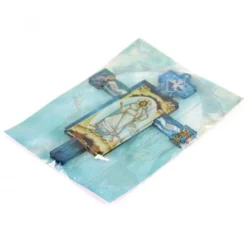 Croce In Plexiglas Icona Gesù Risorto 10x13,5 Cm -Vendite Consumabili 5000189 croce in plexiglas icona gesu risorto 10x13 5 cmc 550x550w