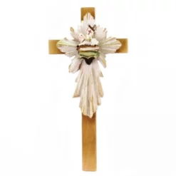 Croce Agnello Pasquale In Legno 6x12 Cm