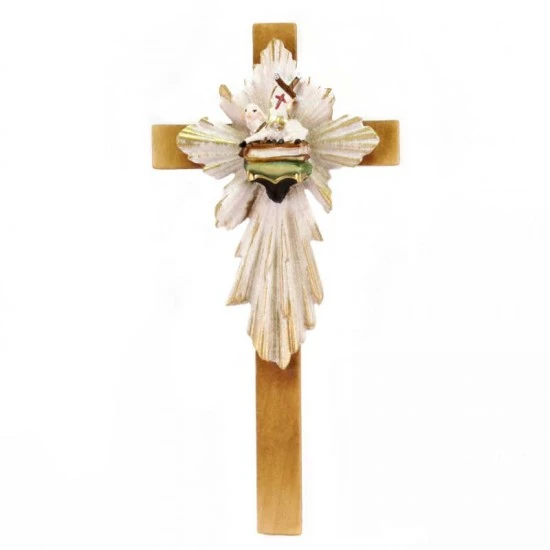 Croce Agnello Pasquale In Legno 6x12 Cm 1 Croce Agnello Pasquale In Legno 6x12 Cm
