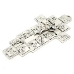 Crocifisso Via Crucis In Metallo Sagomato 28 Cm -Vendite Consumabili 5000278 croce via crucis in metallo sagomato 28 cmc 550x550 1