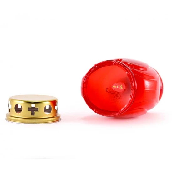 Lampada Elettronica Cuore Rosso 14 Cm 2 Lampada Elettronica Cuore Rosso 14 Cm - immagine 2