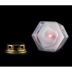 Lampada Elettronica Esagonale Bianca 17 Cm -Vendite Consumabili 550019 lampada elettronica esagonale bianca 17 cmc 550x550w