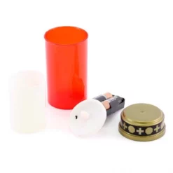 Lumino Rosso Elettronico A Led 5,4x11,6 Cm -Vendite Consumabili 550023 lumino rosso elettronico a led 5 4x11 6 cmc 550x550 1